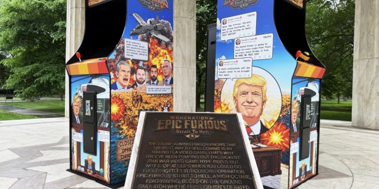 There’s an Unhinged New Video Game About Trump and the Iran War