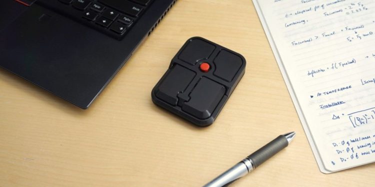 This weird-looking open-sourced computer mouse has four buttons plus a point stick which reminds me of IBM’s legendary red nipple joystick