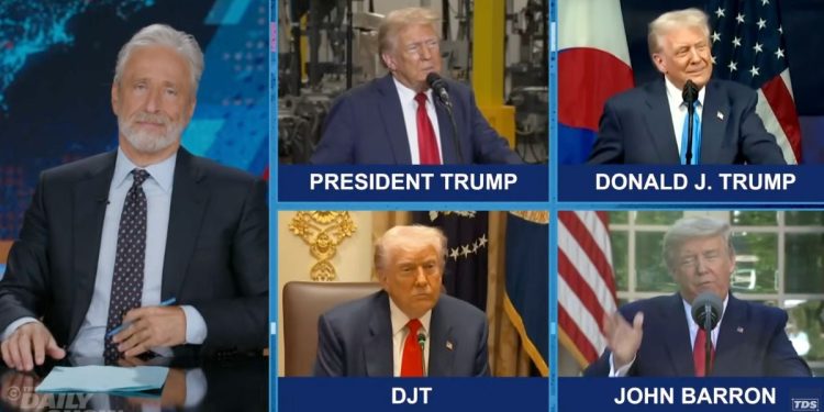 Jon Stewart Assembles ‘Expert Panel’ of Trumps to Highlight Iran War Contradictions | Video