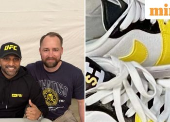 FBI Director Kash Patel trolled for wearing custom ‘Punisher’ sneakers at UFC training event