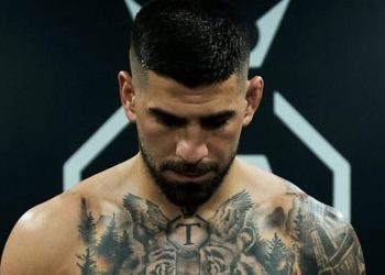 Justin Gaethje questions Ilia Topuria’s reaction to Josh Hokit at recent press conference