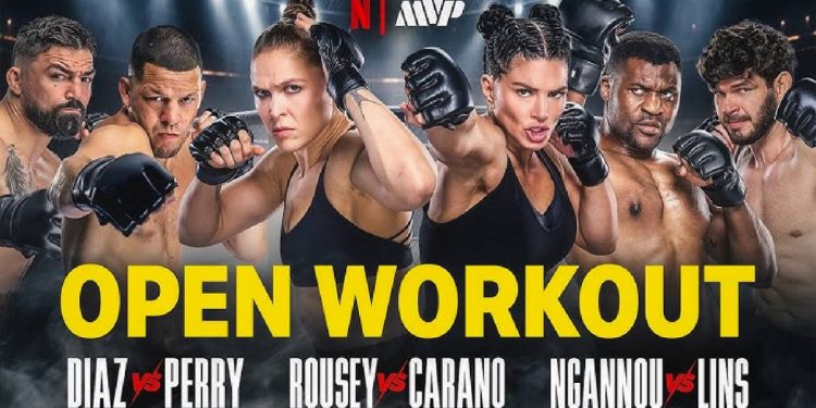 MVP MMA: Rousey vs. Carano Open Workouts