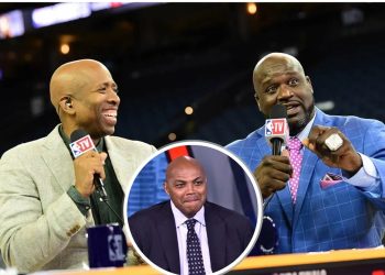 “You Have a Type”: Charles Barkley Turns Shy After Shaq, Kenny Smith Call Out His Crush on Cavs Star in Hilarious Segment