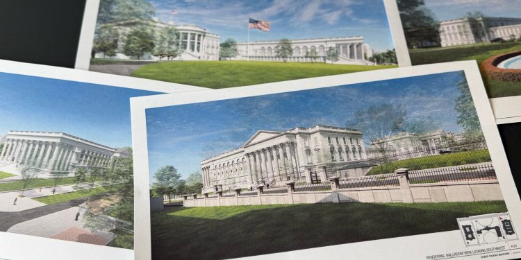 Ballroom security money nixed by Senate parliamentarian