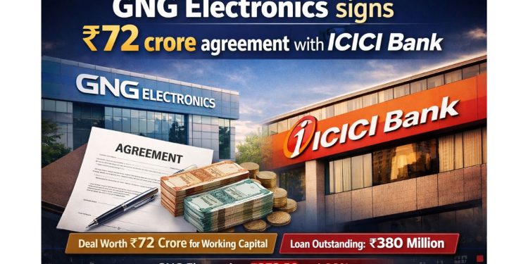 GNG Electronics signs ₹72 crore agreement with ICICI Bank