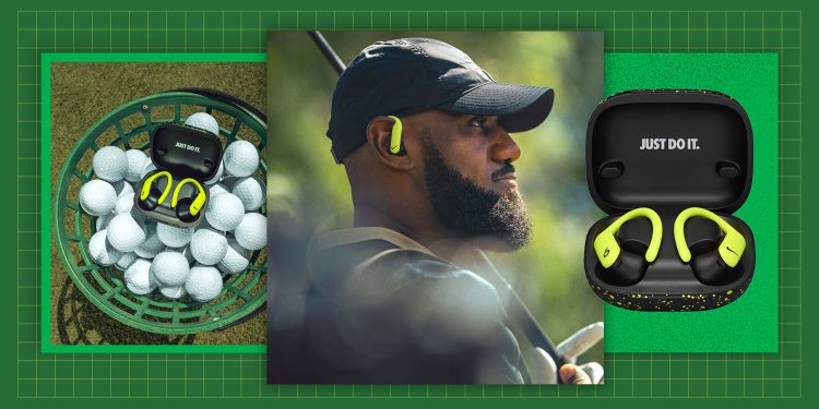 LeBron James Can’t Golf, But the Nike x Beats Earbuds Keep His Head in the Game