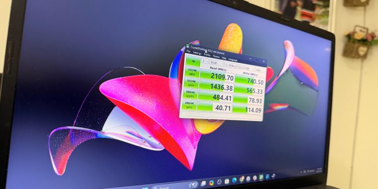 I switched one USB policy setting in Device Manager and my file transfer speeds doubled