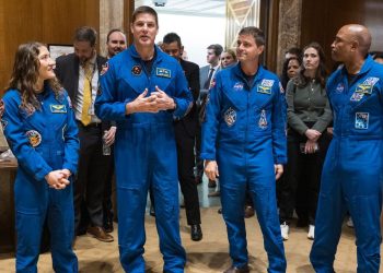 ‘Stop lying!’ Conspiracy theorist confronts Artemis 2 astronauts, accuses them of faking their moon mission