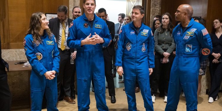 ‘Stop lying!’ Conspiracy theorist confronts Artemis 2 astronauts, accuses them of faking their moon mission
