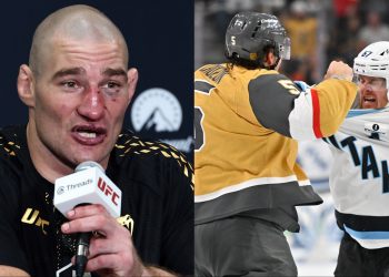 Sean Strickland challenges Vegas Golden Knights player to boxing match on ice