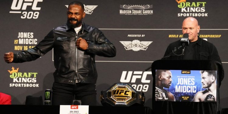 Dana White credits Jon Jones for being the UFC’s ‘Michael Jordan’ despite recent White House feud