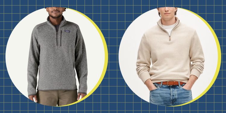 The Best Quarter-Zip Sweaters to Gift, According to Style Editors