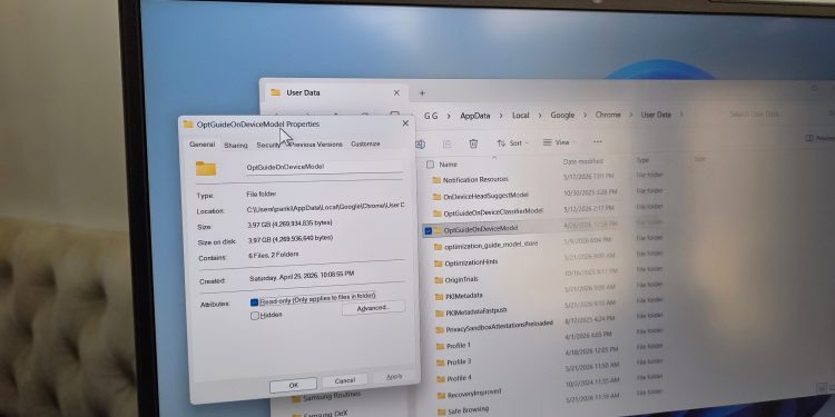 Chrome installed a 4GB AI model on my computer without asking me — I can’t remove it