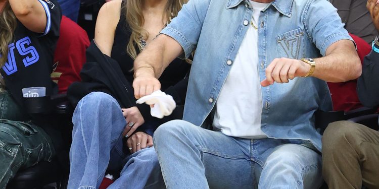 Taylor Swift and Travis Kelce Take Tips From Kylie and Timothée’s Courtside Style