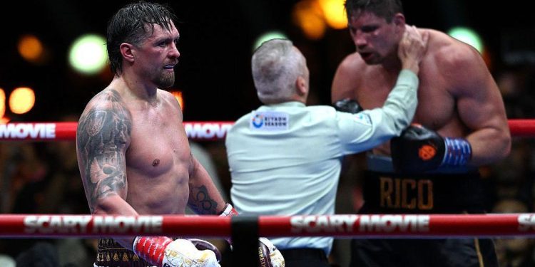 ‘He has to stop’: Ex-promoter urges Usyk to retire after Verhoeven scare