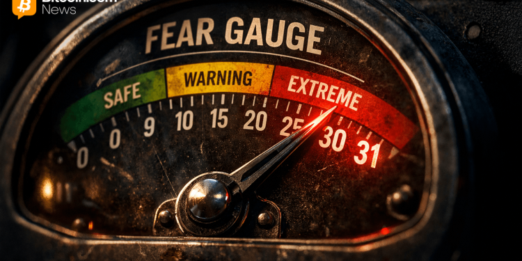 Wall Street Fear Gauge Hits 31 on Hormuz Supply Fears and Oil Price Shock