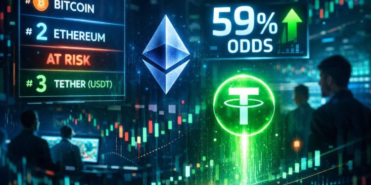 Odds Of Ethereum Losing 2 Spot Surge As Market Sentiment Shifts Rapidly