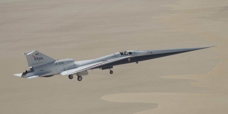 NASA’s X-59 Prepares for First Supersonic Flight  