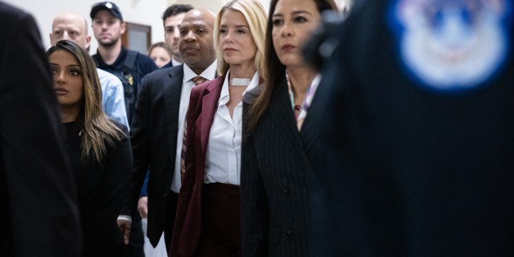 Bondi shifts responsibility for Epstein files’ release to Todd Blanche, making him Democrats’ next target