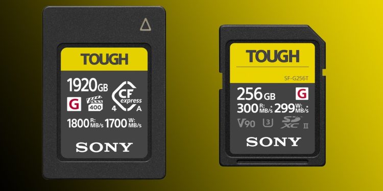 Sony Is Putting Its SD and CFExpress Memory Card Production on Hold Thanks to AI
