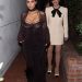 Kim Kardashian and Kris Jenner Make Family Dinner a Fashion Affair