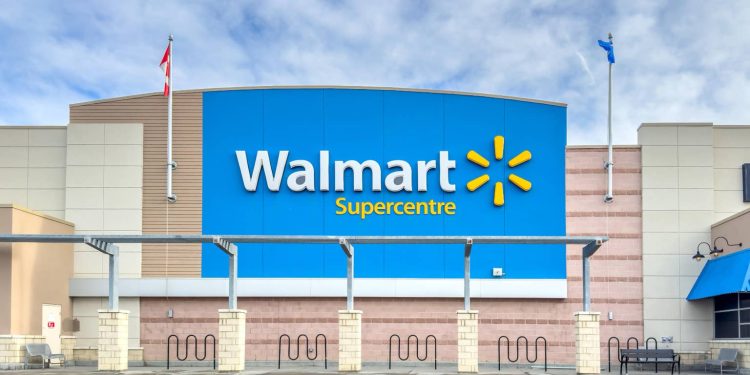 Walmart is selling a flat umbrella shade for $66 that easily blocks the sun from any direction