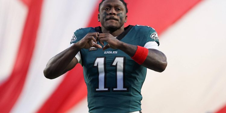 A.J. Brown trade grades: Patriots finally get long-expected deal finalized