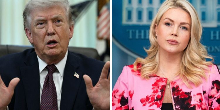 Trump Tells Karoline Leavitt ‘You’re Doing a Terrible Job’ While Complaining About Bad Publicity | Video