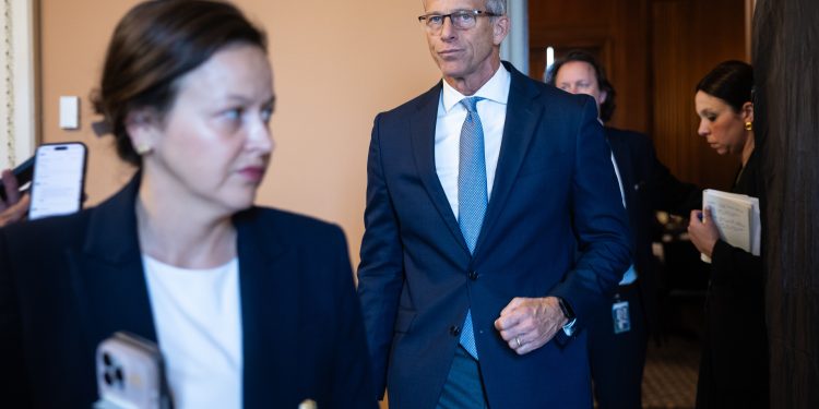 Thune says DOJ fund will need changes to unlock immigration bill