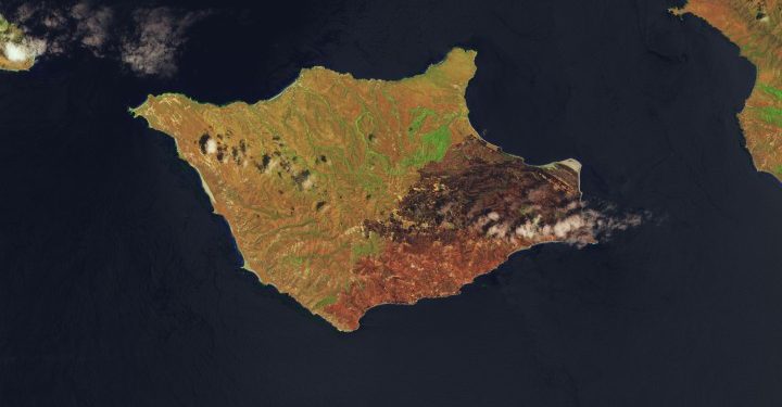 Fire’s Footprint on Santa Rosa Island