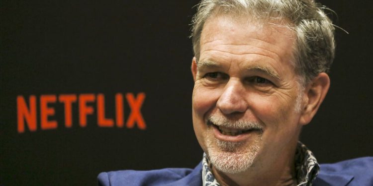 Here’s how much Reed Hastings has made selling Netflix stock this year