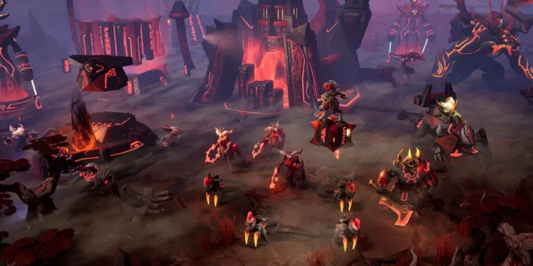 Stormgate rushing offline mode after losing server access to an AI company