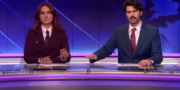 ‘SNL U.K.’ Weekend Update Takes Aim at Facebook Founder Mark Zuckerberg: ‘I Hope He Uses That Bunker in Exactly the Same Way Hitler Did’