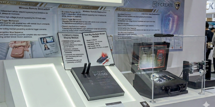 Fit for James Bond: This extraordinary SSD has a built-in 4G modem that enables wireless remote destruction