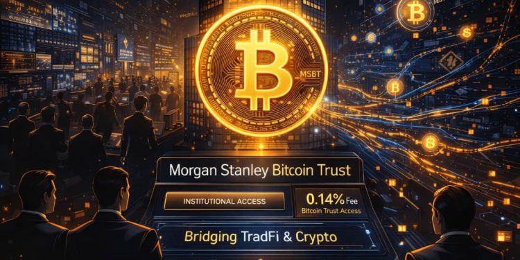 Morgan Stanley Moves Further Into Crypto With New Bitcoin Trust