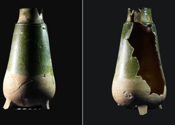 Odd-shaped vessel hints at alchemy in medieval German castle