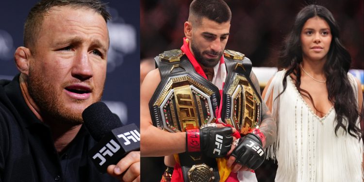 Justin Gaethje doubles down on Ilia Topuria divorce taunts: ‘I was defending her!’