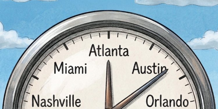 It’s Buy O’Clock Somewhere: The 8 Metros Where Home Shoppers Have the Upper Hand