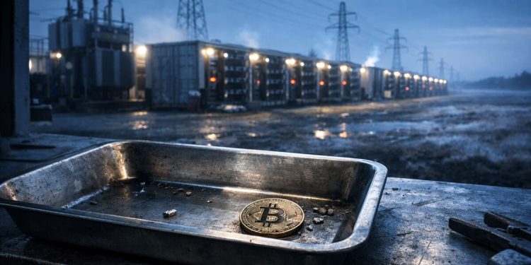 Bitcoin miner fees are close to zero as cost to mine nears $80,000 with difficulty about to drop 5%