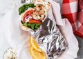 The Ultimate High-Protein Chicken Souvlaki Sandwich