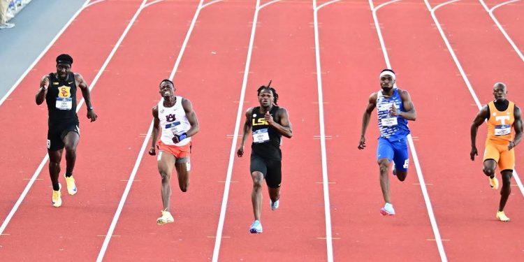 LSU’s Jaiden Reid Lowers NCAA 200m Record, Ends 19-Year Wait
