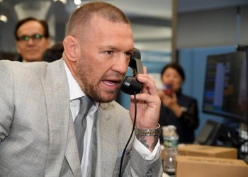Conor McGregor’s two-word reaction as Justin Gaethje pulls off all-time upset of Ilia Topuria at UFC Freedom 250
