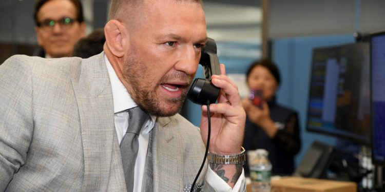 Conor McGregor’s two-word reaction as Justin Gaethje pulls off all-time upset of Ilia Topuria at UFC Freedom 250