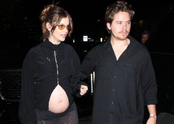 Barbara Palvin Nails Sporty Maternity Style at a World Cup Party