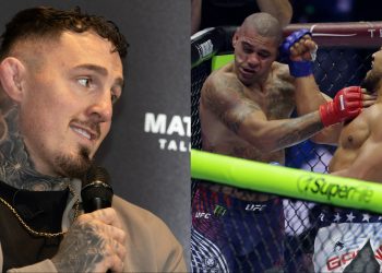 Tom Aspinall scolds Ciryl Gane for ‘illegal elbows’ at UFC White House, responds to Paris rematch pitch