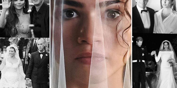 Zendaya and Robert Pattinson’s Onscreen Wedding Is Big Drama. These 8 Real-Life Unions Have Them Beat.