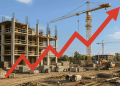 New housing lifts construction output in February
