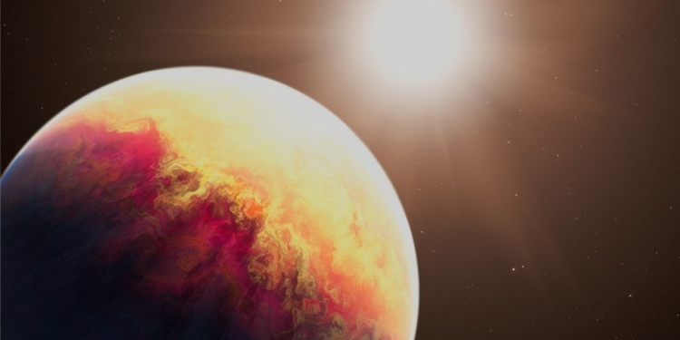 James Webb Space Telescope discovers extreme exoplanet being roasted by its home star
