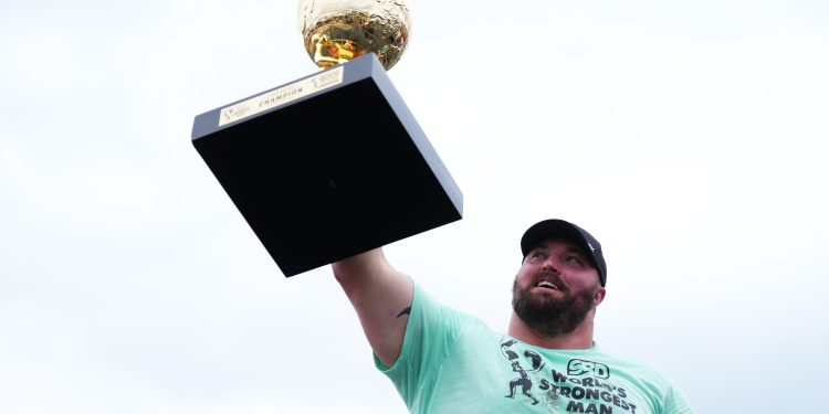 Mitchell Hooper Wins World’s Strongest Man Title for Second Time
