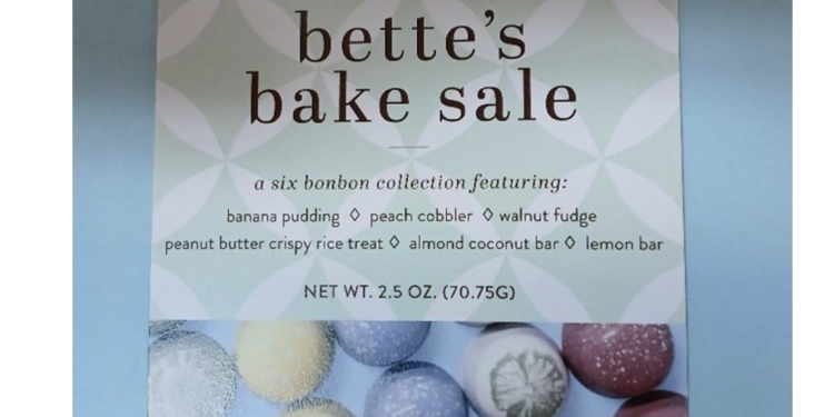Bonbons recalled because of undeclared nuts
